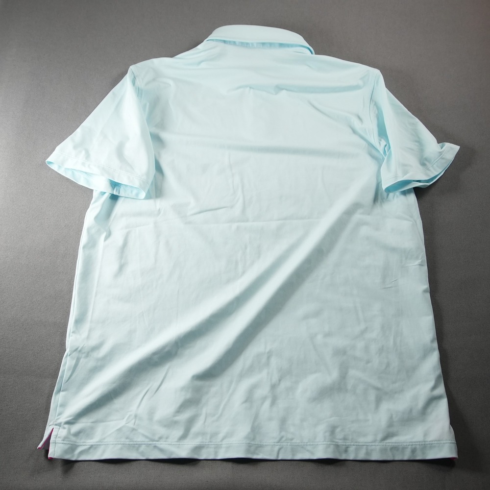 G/FORE Men's Light Blue Polo Shirt - Picture 2 of 13
